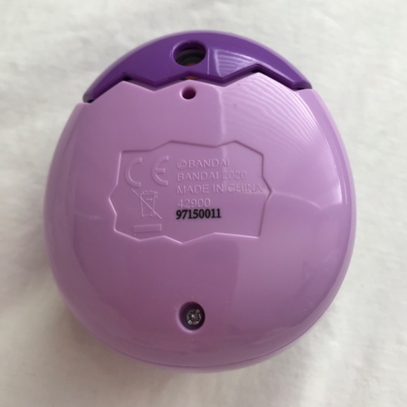 Tamagotchi Pix Camera Purple Sky Blue White Clouds Stars With Screen Protector - Picture 7 of 11